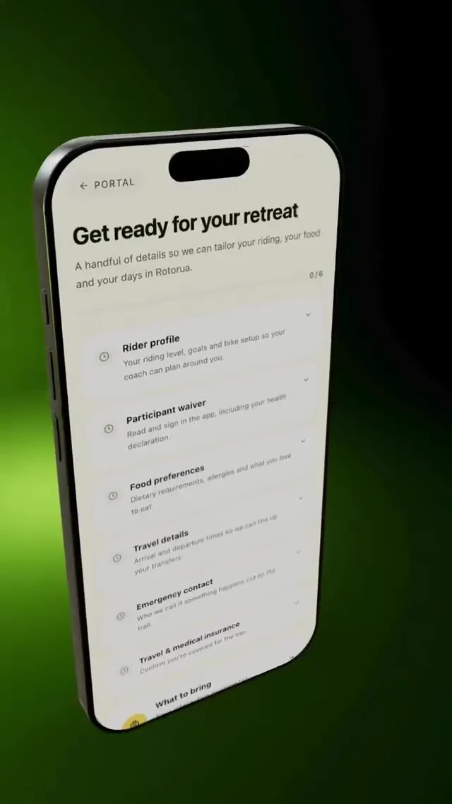 Guest app pre-arrival checklist: Get ready for your retreat