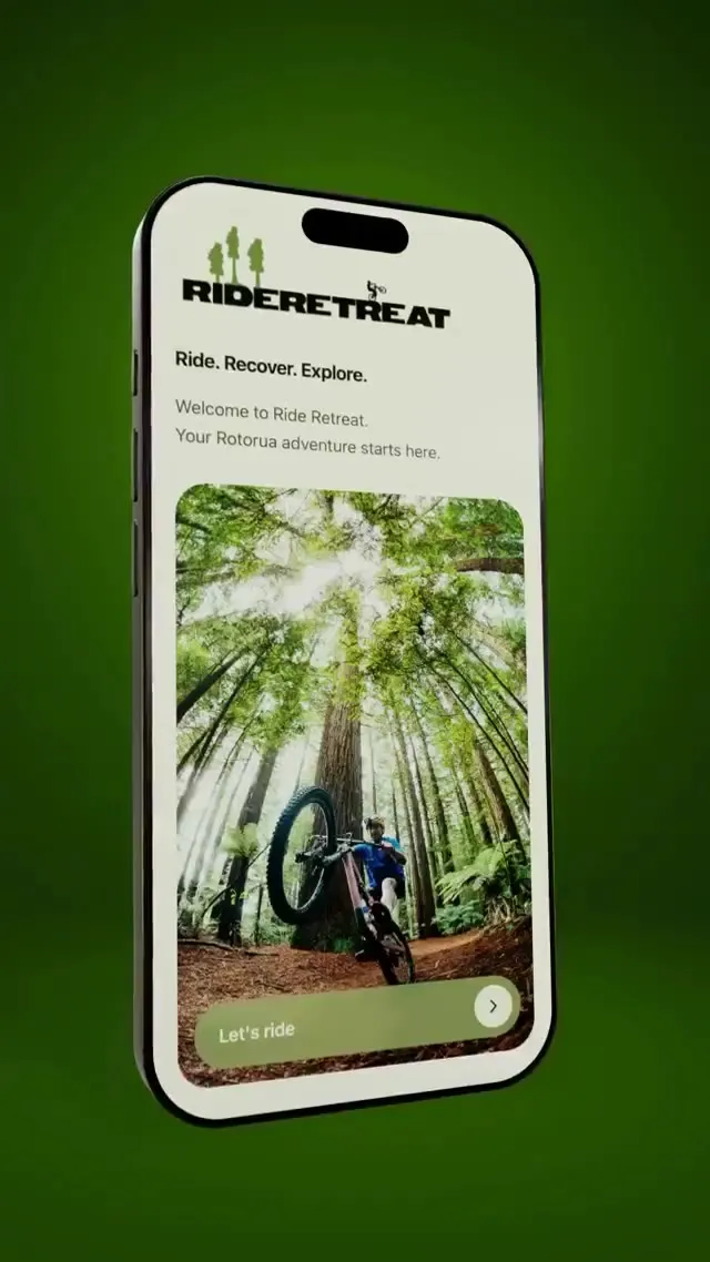 Guest app welcome screen: Ride. Recover. Explore.